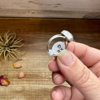 Heart Ring - Size 6 -Dahlia ring and sterling silver II