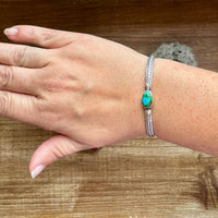 Cuff Bracelet - Sonoran Turquoise & Sterling Silver option II
