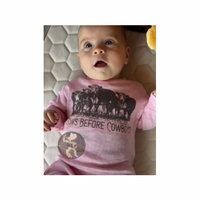 Cows Before Cowboys Infant 2-piece Outfit
