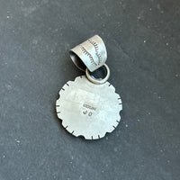 Sterling Silver Buffalo Nickel Pendant – Rope Border – Artist Jason Ogg