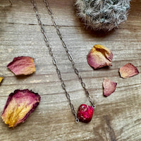Pink choker Verascite - Valentine collection