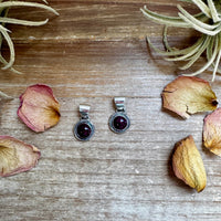 Small Purple Spiny Oyster Pendant – Sterling Silver, USA Made