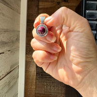 Small Purple Spiny Oyster Pendant – Sterling Silver, USA Made