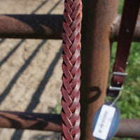 5 Plait Latigo Roping Reins