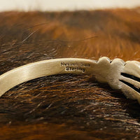 Russell Sam Sterling Silver and Turquoise Bracelet
