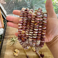26 Inch purple spiny with turquoise & shell