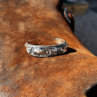 Floral Sterling Bracelet