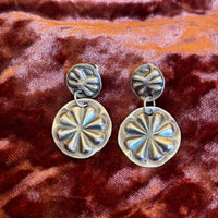 Concho Dangle Earrings