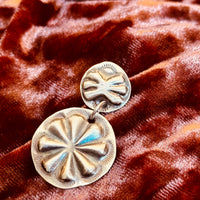 Concho Dangle Earrings