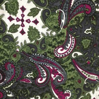 Silk Paisley Jacquard Wildrags