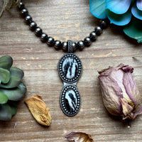 White Buffalo Pendant – Sterling Silver – Fits Up To 8 mm Pearls – Made by The Bijoux FAB