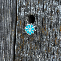 Pino Yuni Kingman Turquoise Earrings