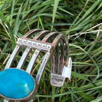 Thomas Yazzie Turquoise Bracelet