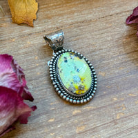 Palomino Sterling Silver Pendant – 2" x 1.25" – 8 mm Bail