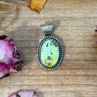 Palomino Sterling Silver Pendant – 2" x 1.25" – 8 mm Bail