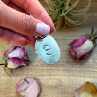 Palomino Sterling Silver Pendant – 2" x 1.25" – 8 mm Bail