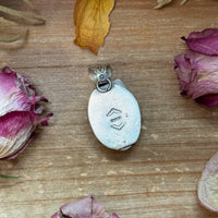 Golden Hills Turquoise Sterling Silver Pendant