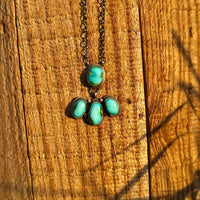 Scott Skeets Sonoran Gold Turquoise Necklace
