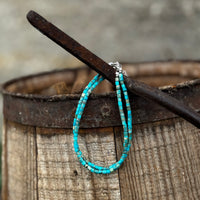 Kingman Turquoise Clasp Strand