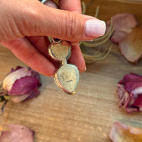 Kingman Turquoise Sterling Silver Pendant