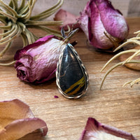 Black Jack Turquoise Sterling Silver Ring – Teardrop – Adjustable