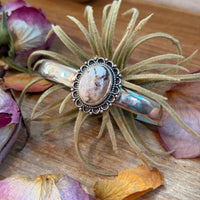 Sterling Silver Wild Horse Cuff Bracelet