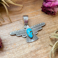 Sterling Silver Thunderbird Pendant