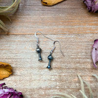Sterling Silver Mini Blossom Dangle Earrings