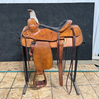 Dave Buckner Roping Saddle
