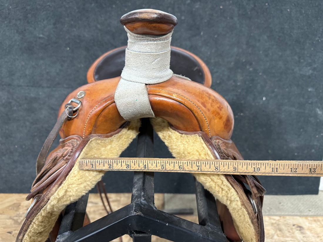 Dave Buckner Roping Saddle