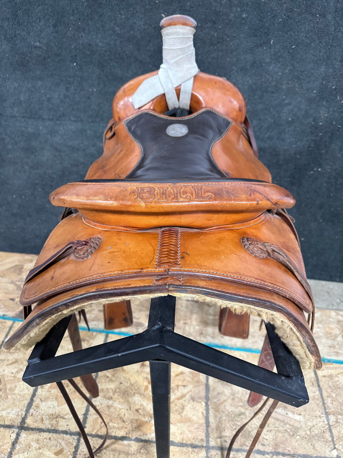 Dave Buckner Roping Saddle