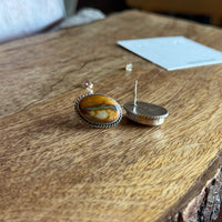 Boulder Turquoise Stud Earrings