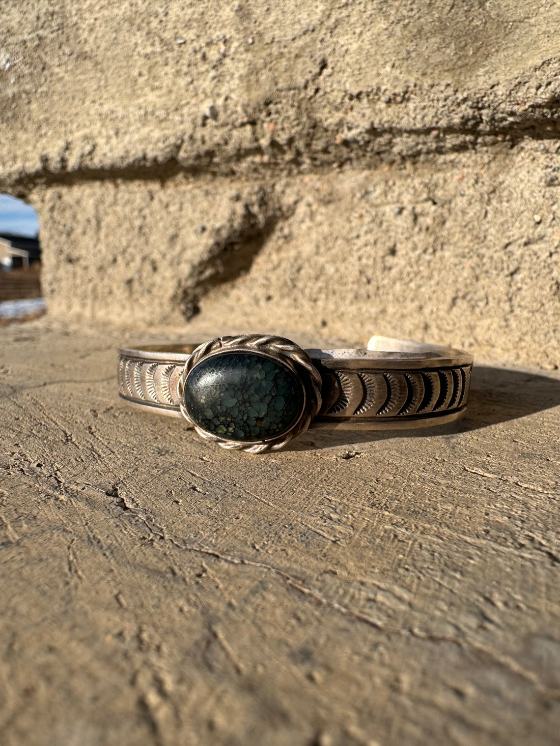 Rick Enriquez New Landers Turquoise Bracelet