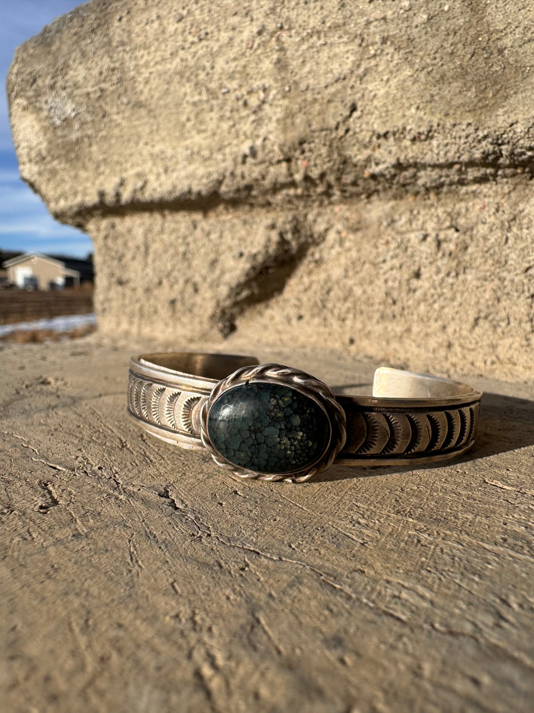Rick Enriquez New Landers Turquoise Bracelet
