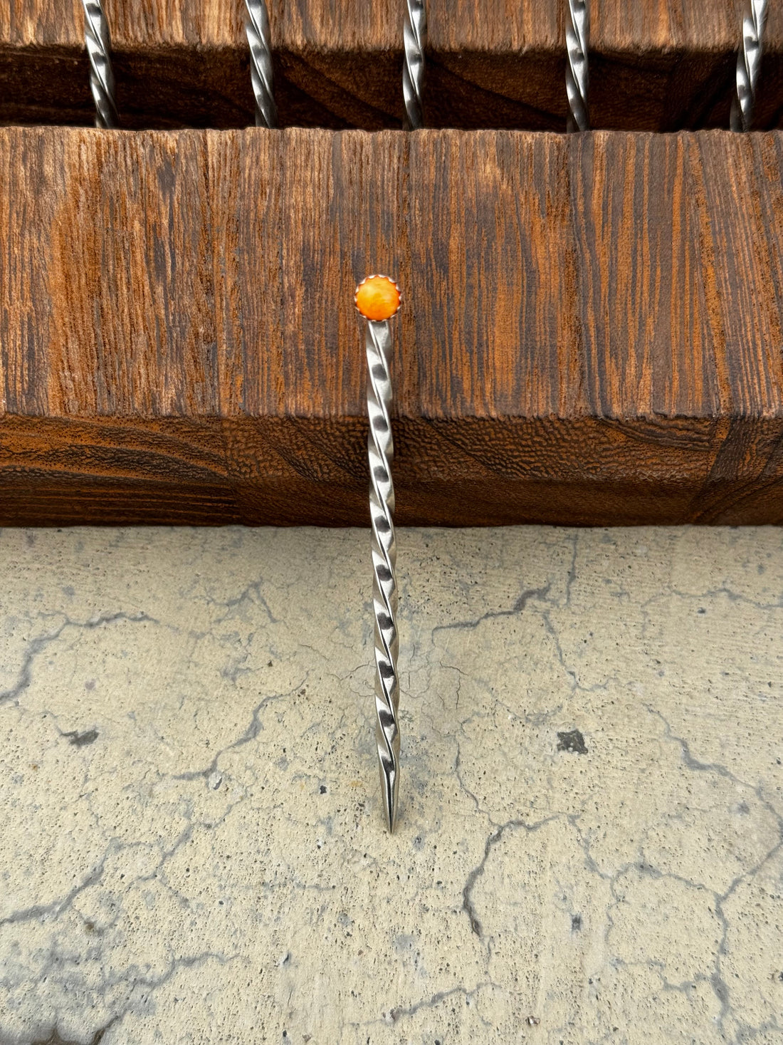 Orange Spiny Cowboy Toothpick