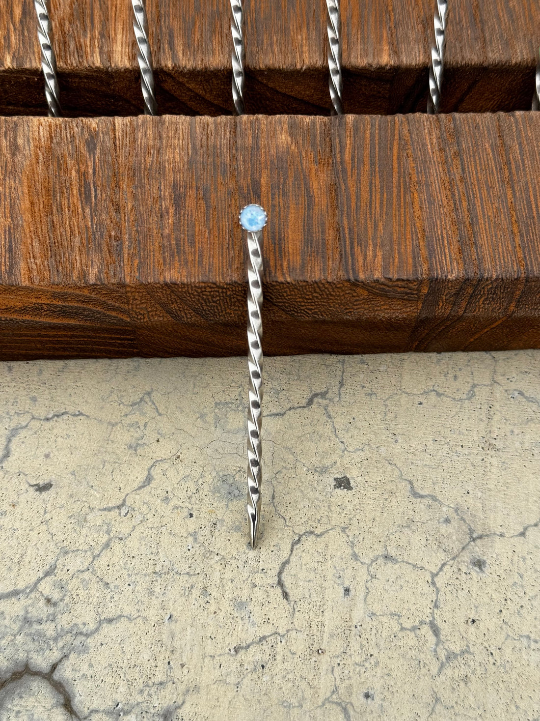 Crystal Opal Cowboy Toothpick