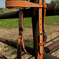 Browband Rough Out Headstall