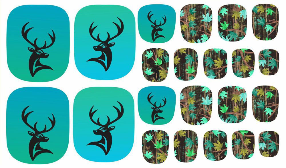 Trophy Fever Nail Strips - Adult Mani & Pedi