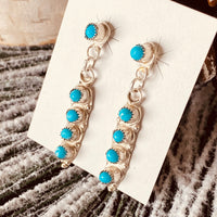 Amanda Silver Dangle Earrings