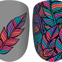 Feather Frenzy Nail Strips