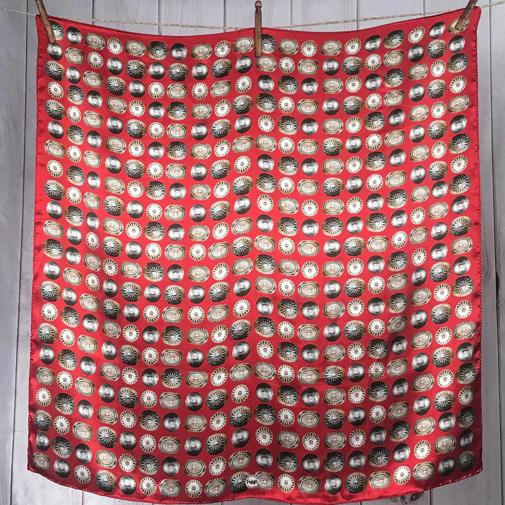 Baby Concho Silk Scarf
