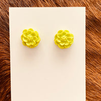 Colorful Flower Earrings