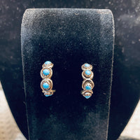 Cornelia Silver Half Hoops