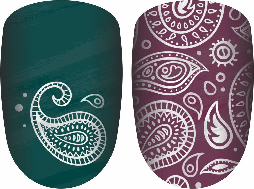 Pecos Paisley Nails