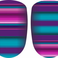 Crazy Serape Mani and Pedi Nail Strips - Adult & Filly