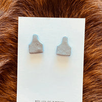 Colorful Ear Tag Earrings