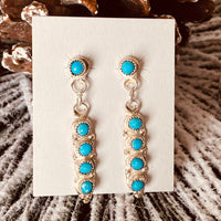 Amanda Silver Dangle Earrings