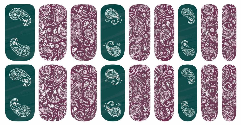 Pecos Paisley Nails