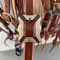 Slot Ear Headstall w/Handmade Buckle