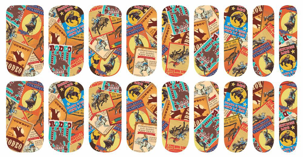 Rodeo Daze Nail Strips